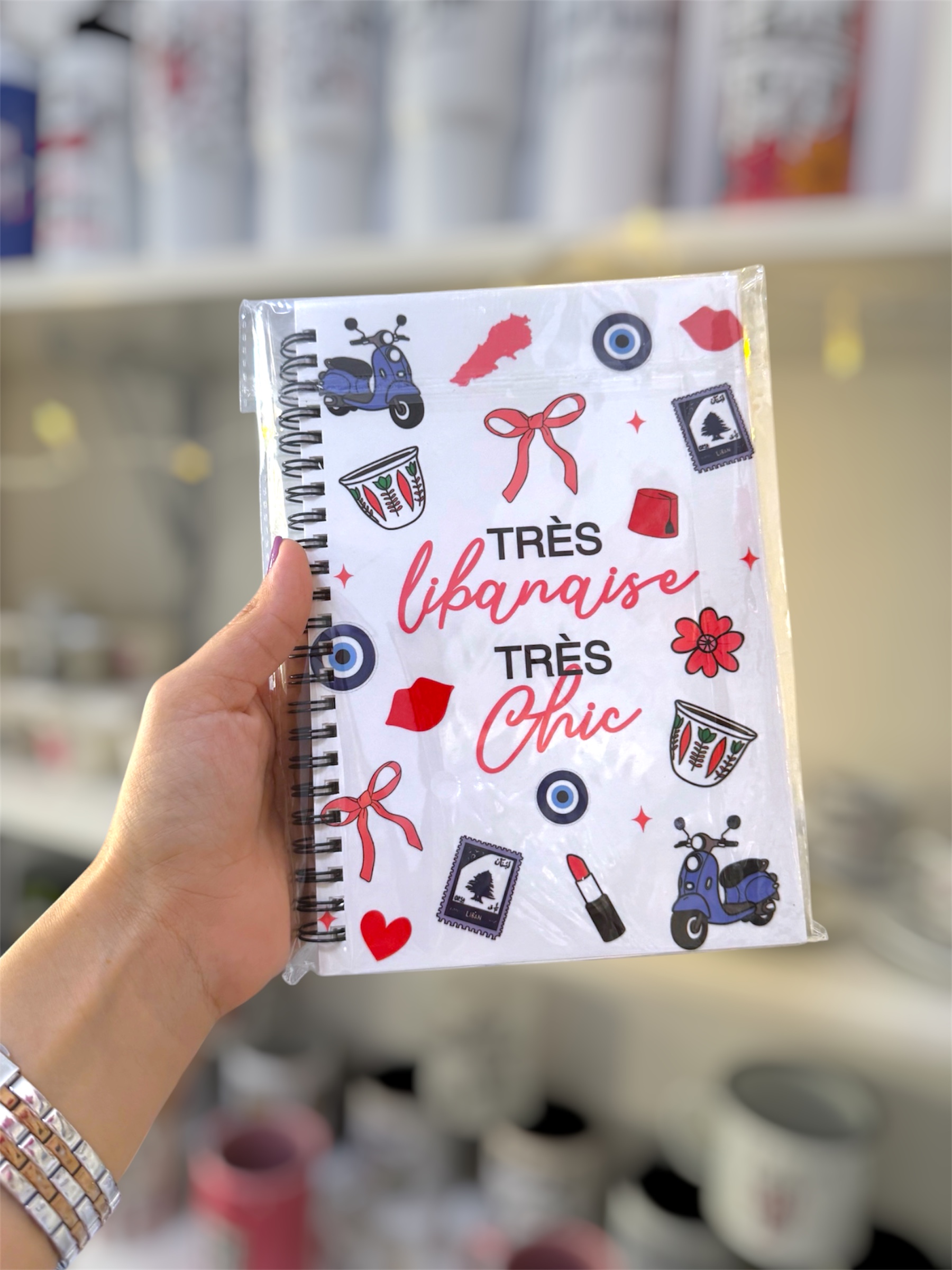 “Tres Libanaise, tres chic” Notebook