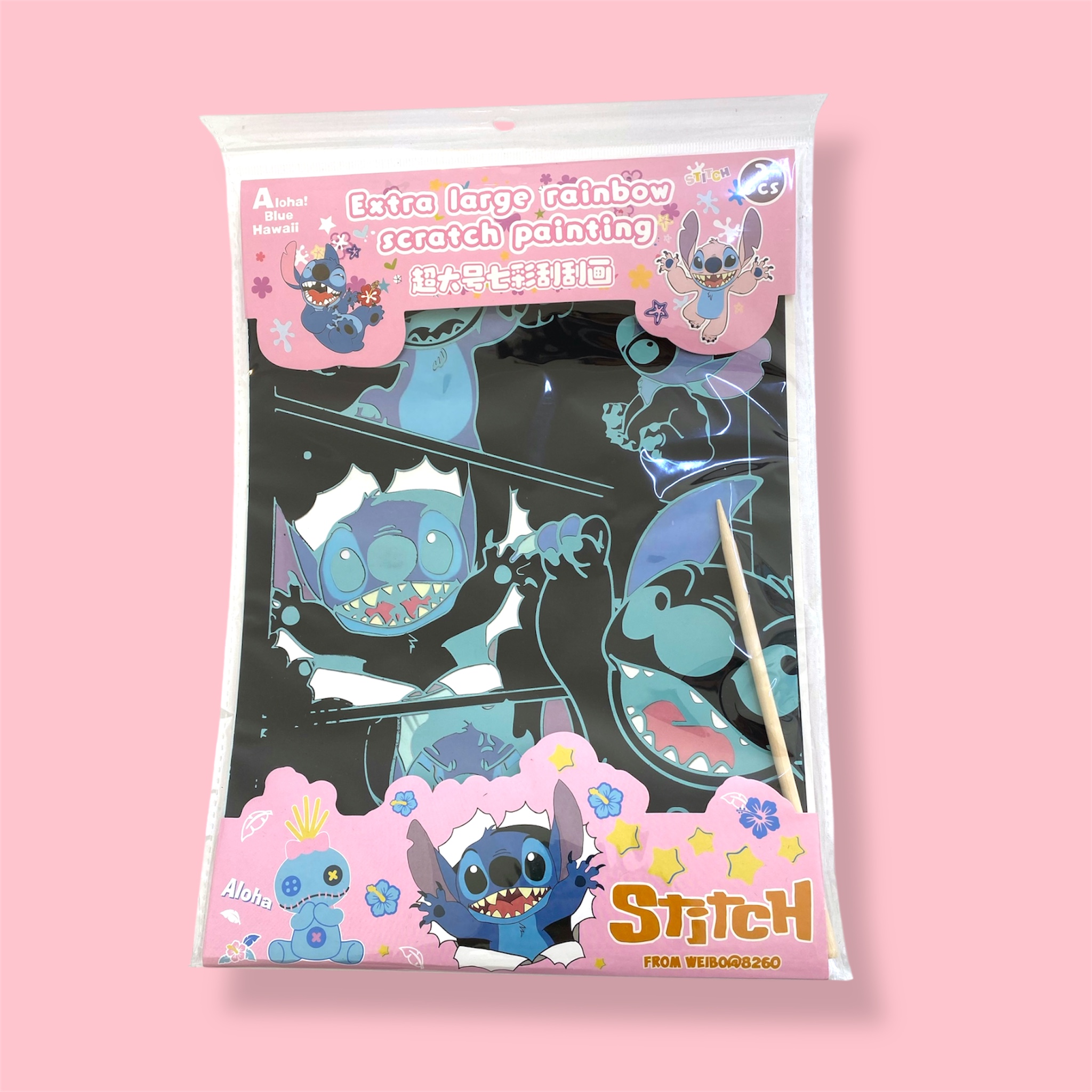 Stitch Big Scratch Painting