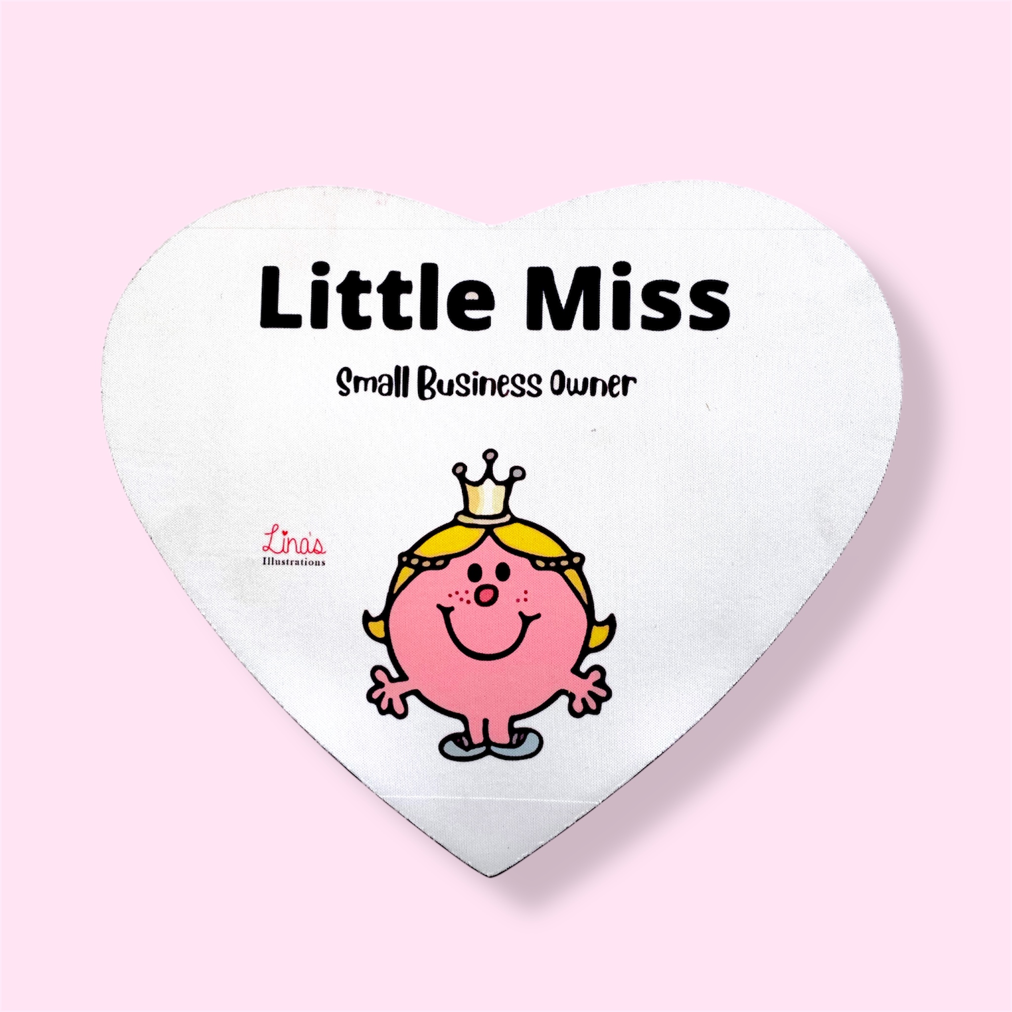 "Little Miss Business Owner" Mouse pad