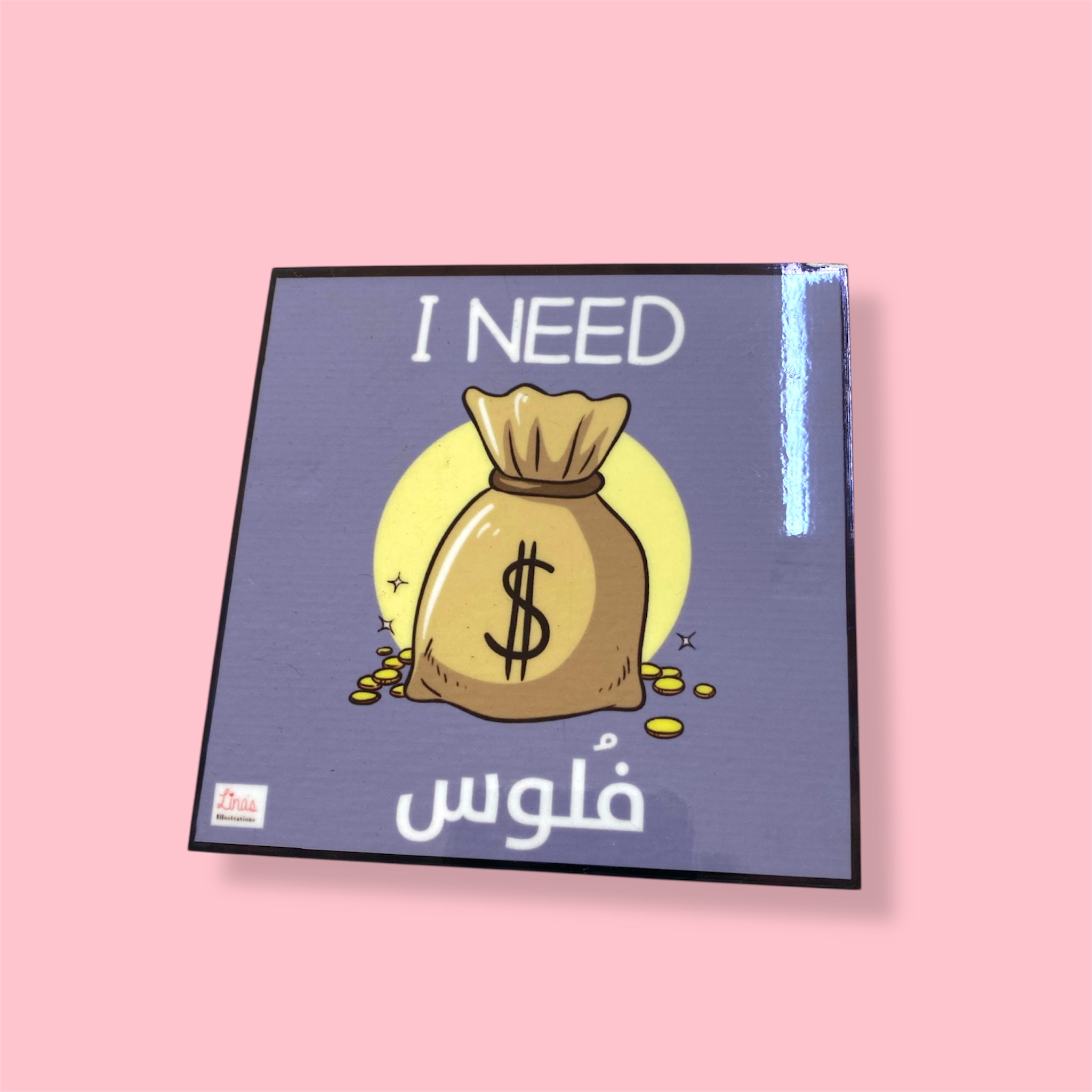 "I Need Folous" Coaster