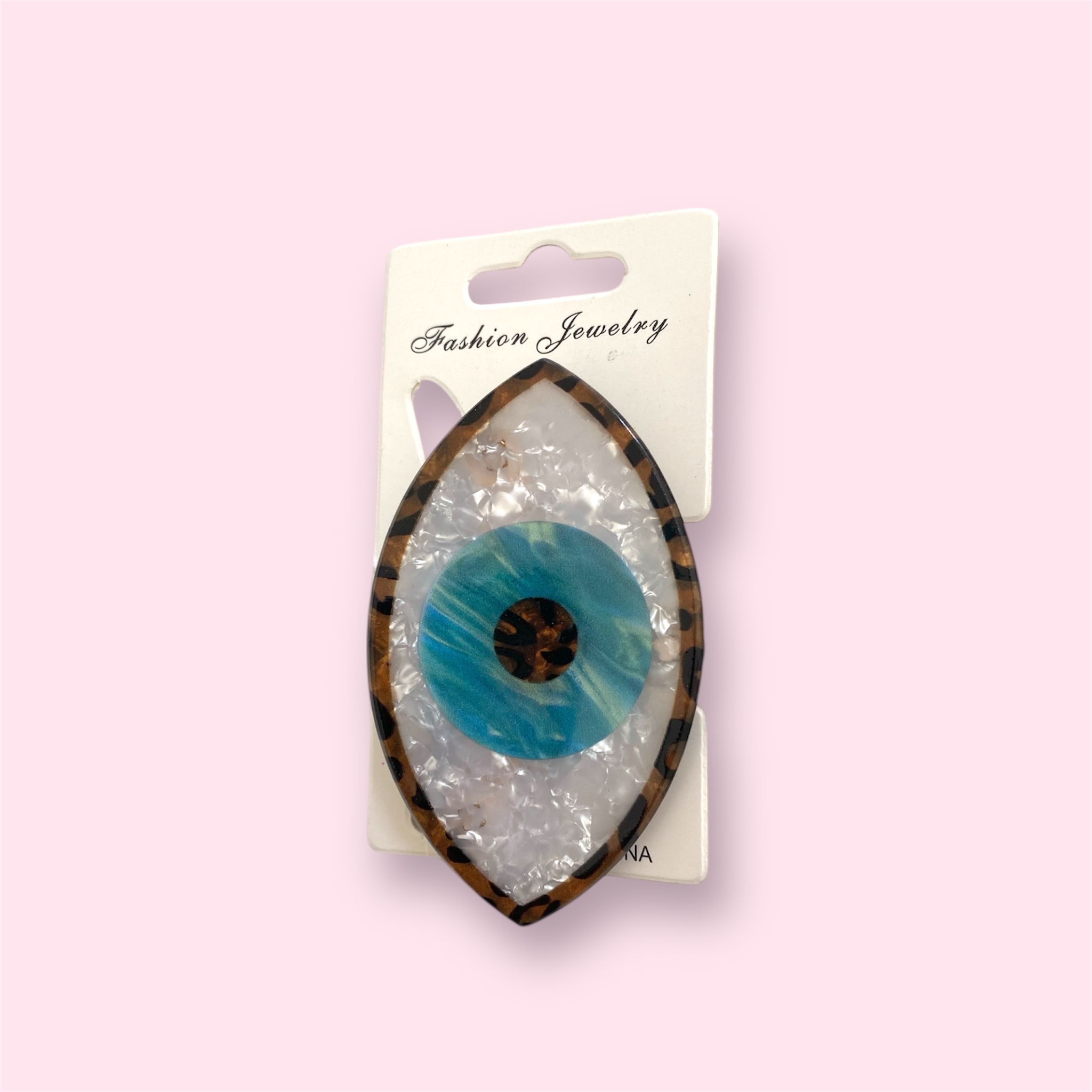 Evil Eye Blue Hair Clips
