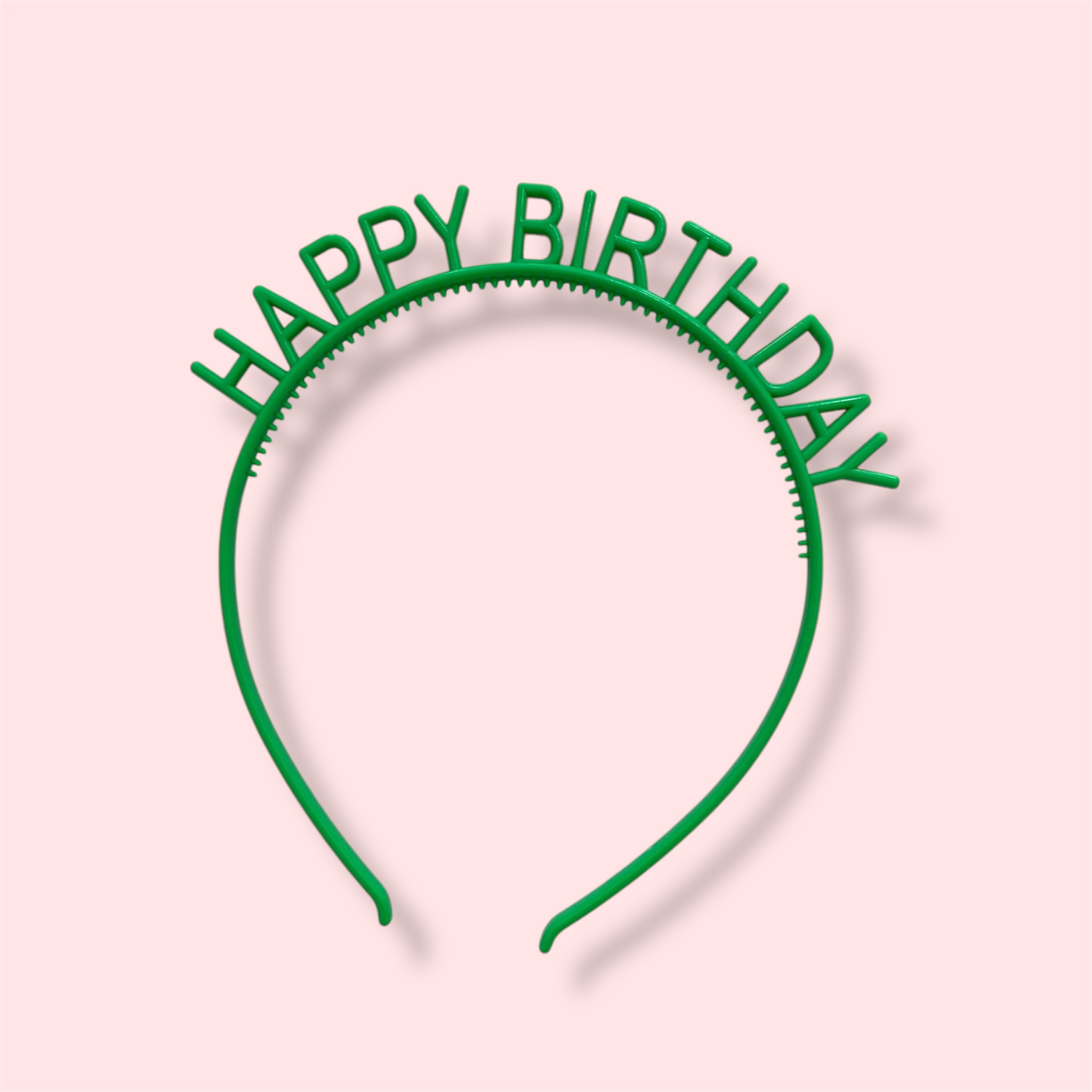 Green Happy Birthday Headband
