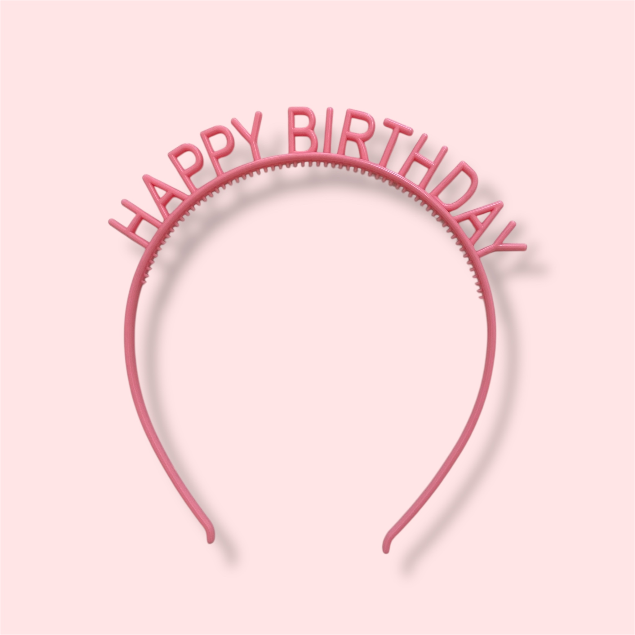 Pink Birthday Headband