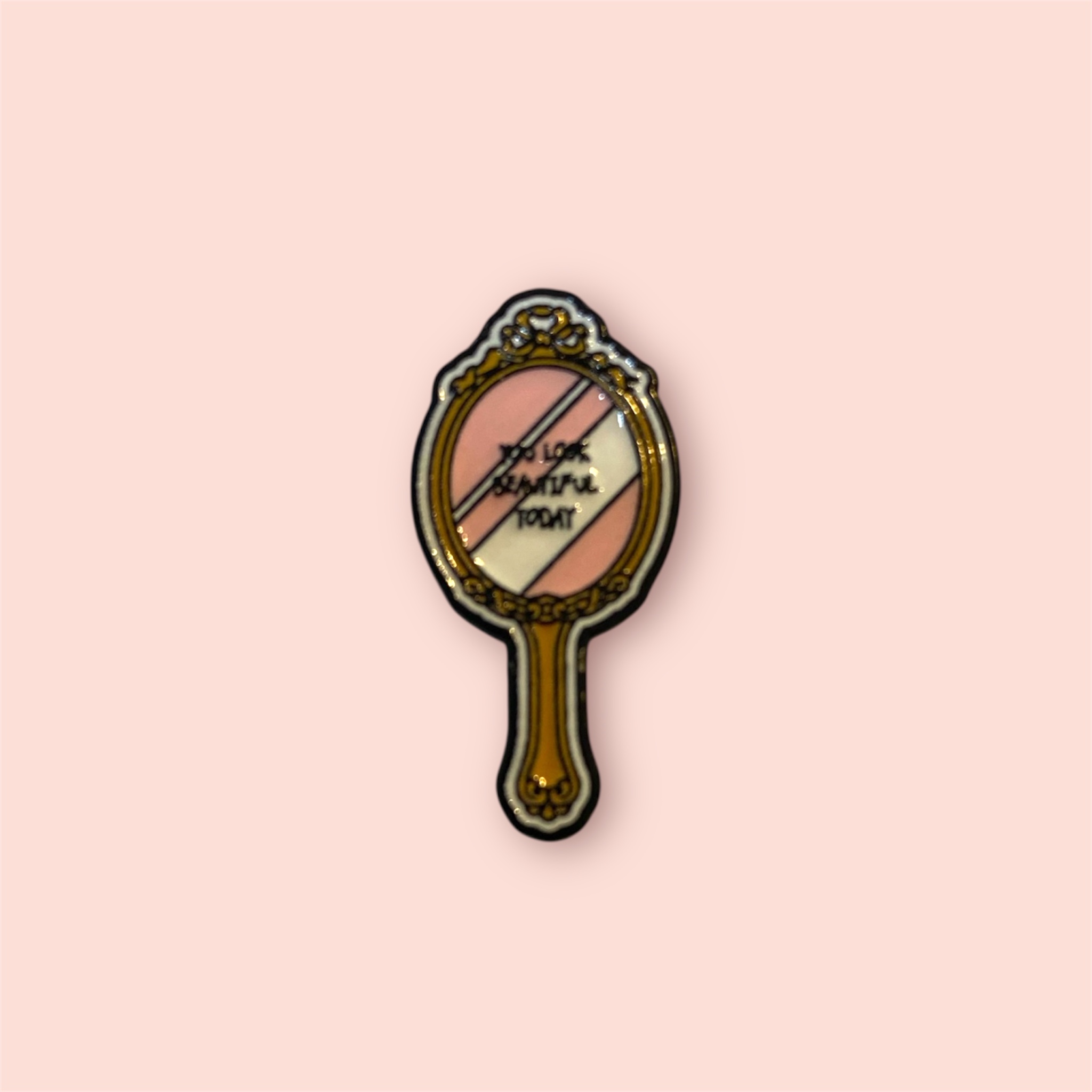 "You Look Beautiful Today" Phone Metal Sticker