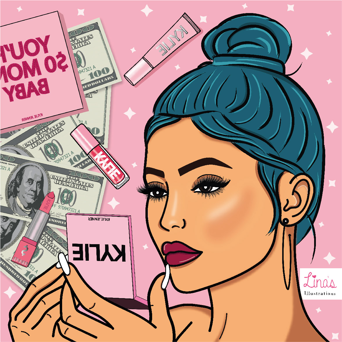 Kylie Jenner Illustration