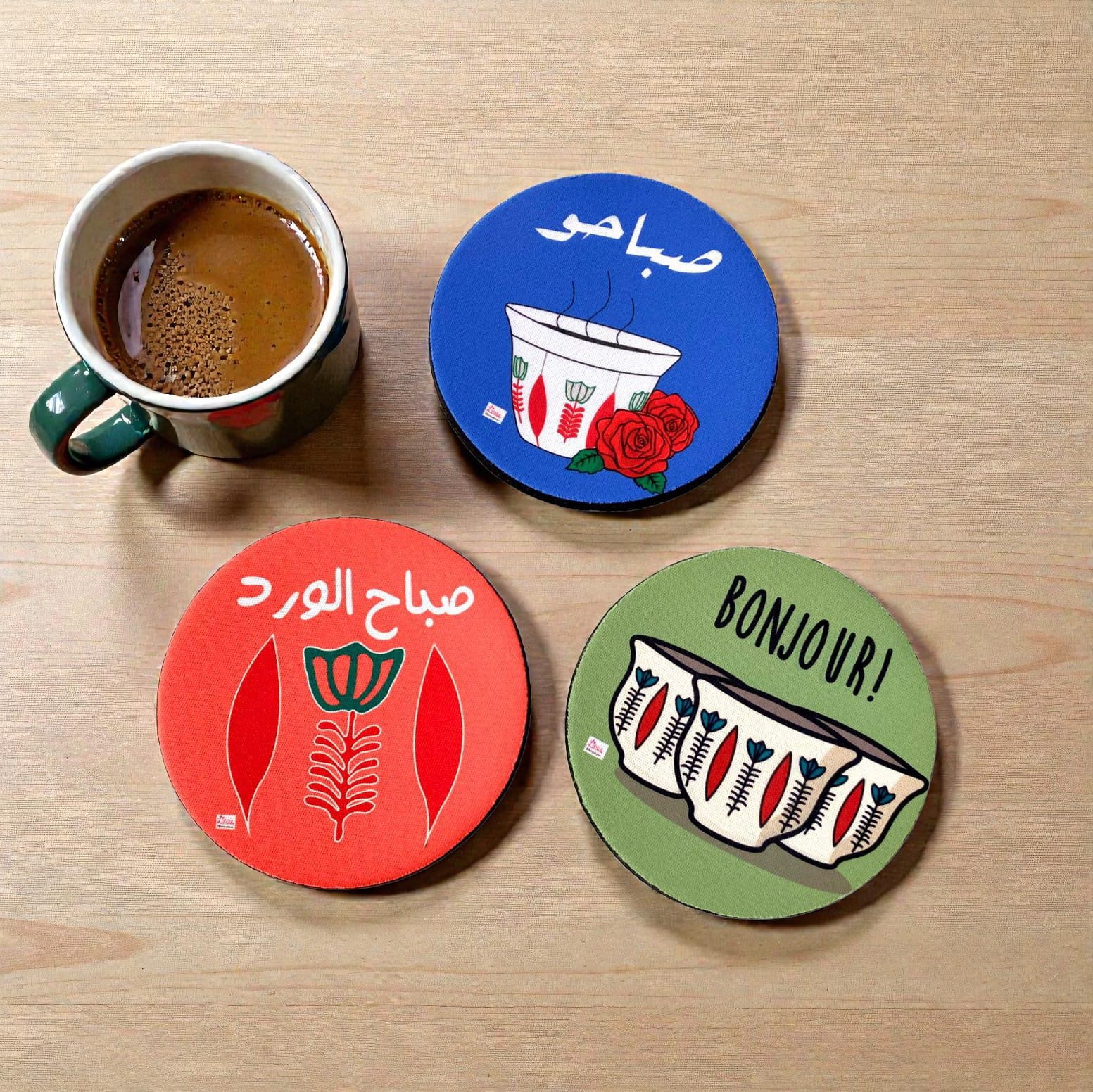 صباح الورد coaster