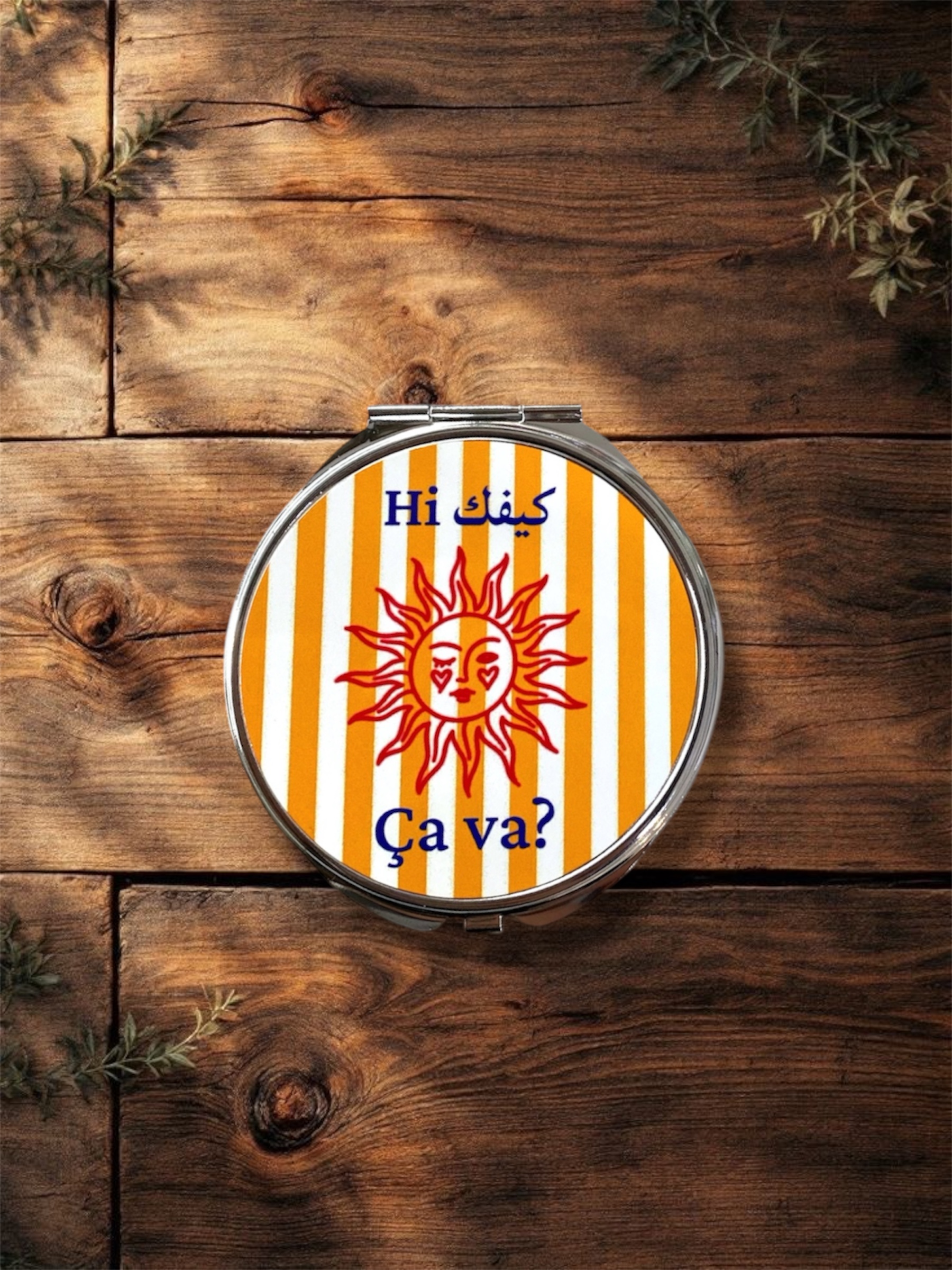 Hi كيفك? Pocket mirror