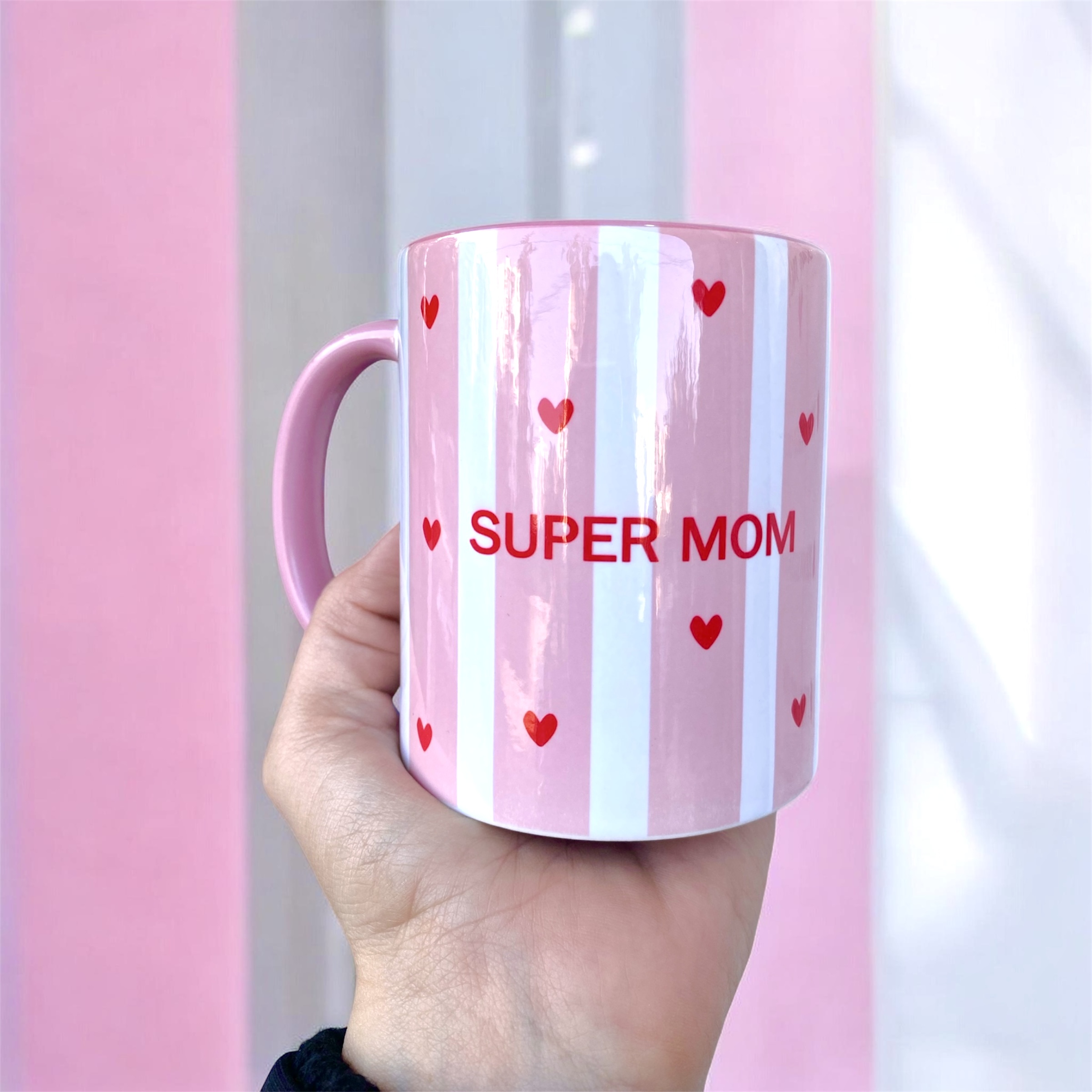 "SUPER MOM" Mug