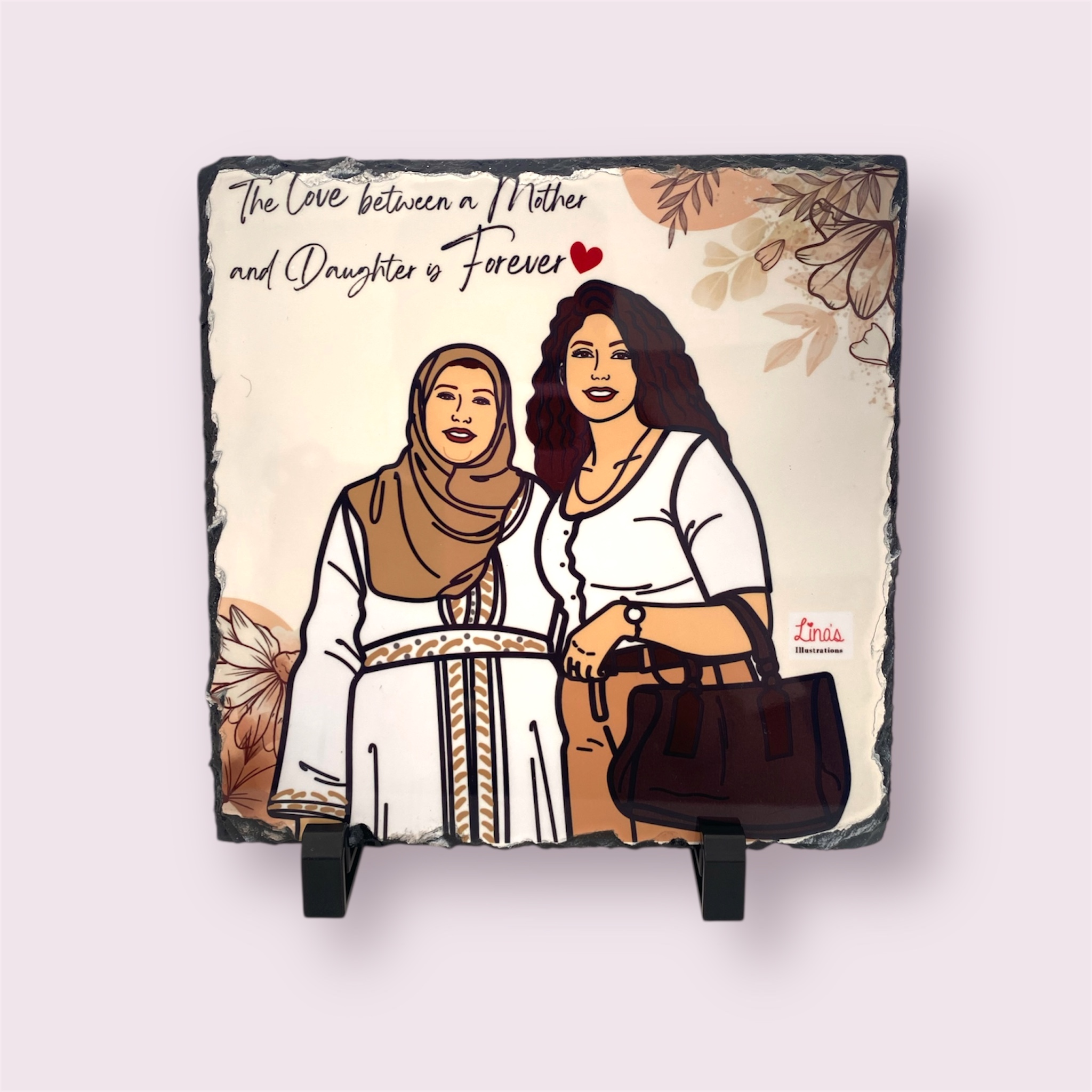 "Mother & Daughter" Personalized Rock Stand