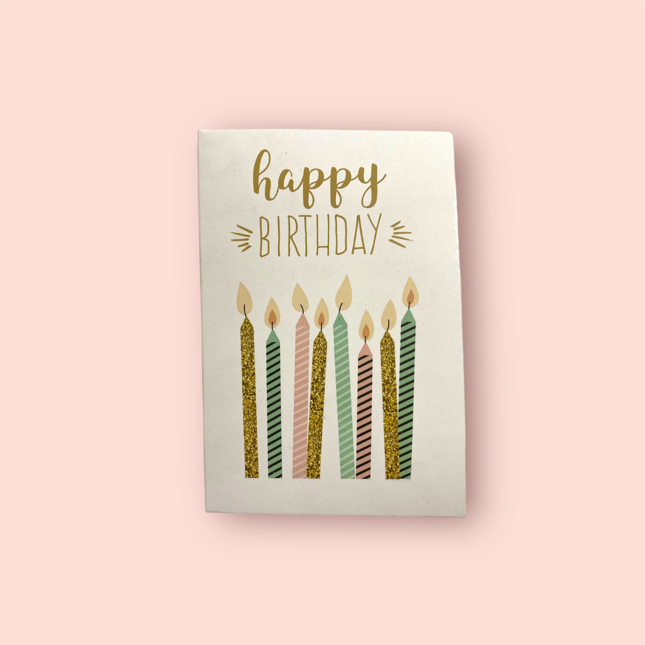 Happy Birthday Candles Card