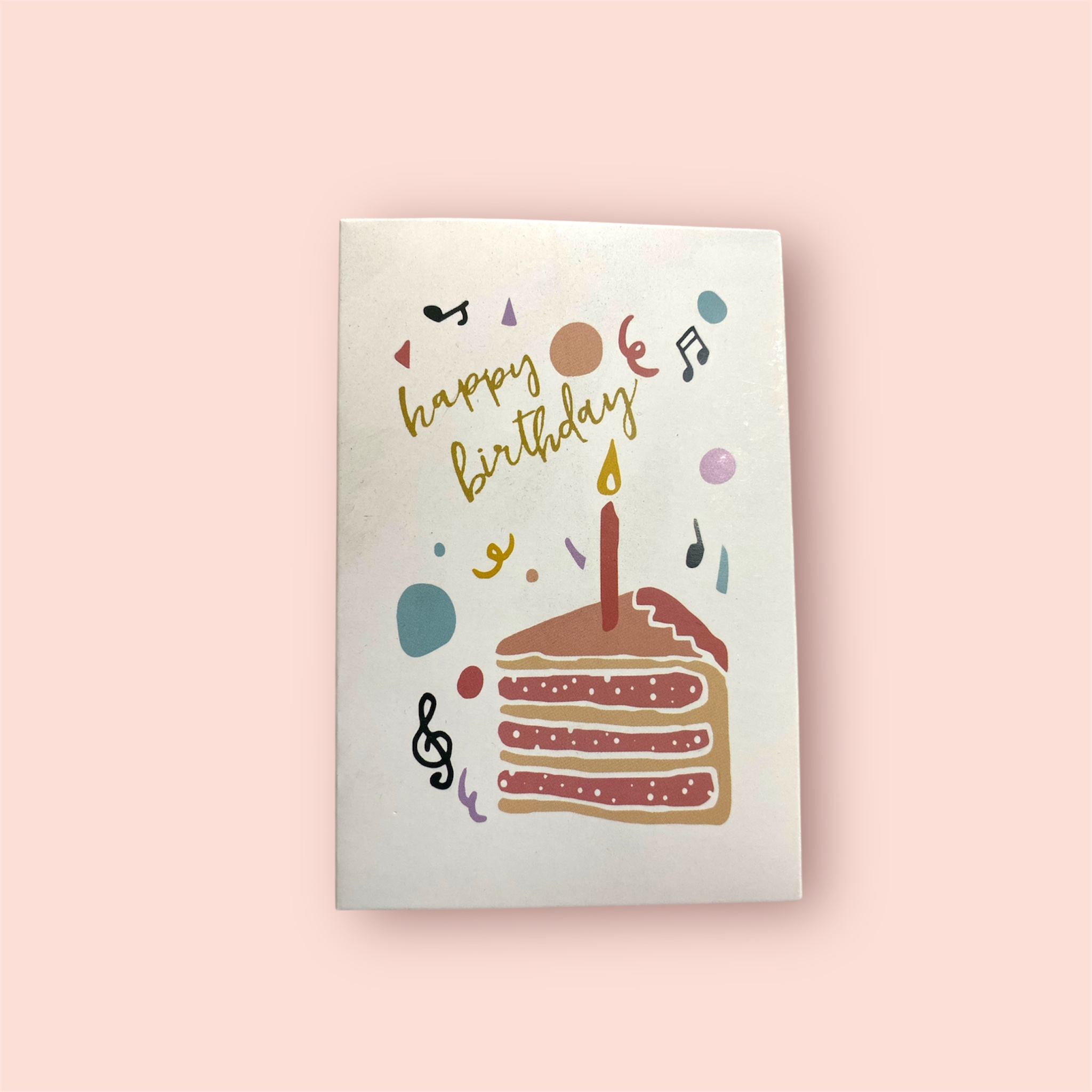 Happy Birthday Piece of Cake Card